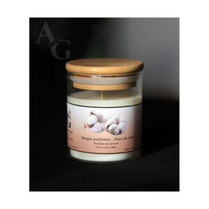 Bougie bambou Fleur de coton