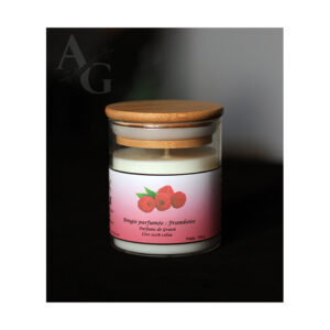 Bougie bambou Framboise